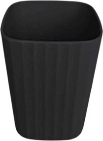 Θήκες οδοντόβουρτσας πλαστικές σε σετ 5Χ - Black - 21783