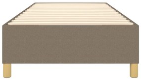 ΠΛΑΙΣΙΟ ΚΡΕΒΑΤΙΟΥ BOXSPRING TAUPE 80 X 200 ΕΚ. ΥΦΑΣΜΑΤΙΝΟ 3120917