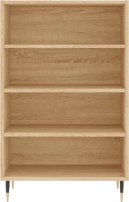 vidaXL Ραφιέρα Sonoma Δρυς 57 x 35 x 90 από Επεξεργασμένο Ξύλο