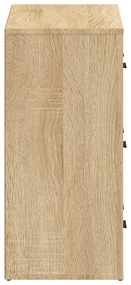 vidaXL Ντουλάπι 2 τεμ. Sonoma Δρυς από Επεξεργασμένο Ξύλο