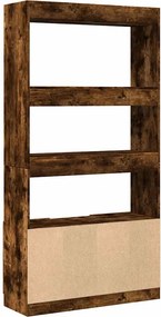 vidaXL Ντουλάπι Καπνιστή Δρυς 92x33x180εκ. από Επεξεργασμένο Ξύλο