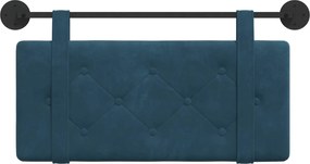 vidaXL Κρεμαστό Κεφαλάρι Μπλε Βελούδο