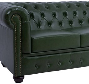 ΚΑΝΑΠΕΣ 3ΘΕΣΙΟΣ T.CHESTERFIELD HM3009.08 ΤΕΧΝΟΔΕΡΜΑ ΚΥΠΑΡΙΣΣΙ 208x90x73 εκ. - HM3009.08