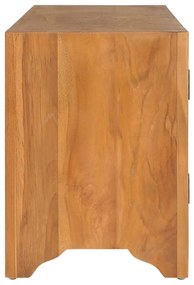 vidaXL Έπιπλο Τηλεόρασης 120 x 30 x 40 εκ. από Μασίφ Ξύλο Teak