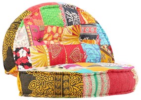 vidaXL Πουφ Patchwork 100 x 20 εκ. Υφασμάτινο