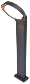 Φωτιστικό Δαπέδου Polo OUTDOOR Led BOLLARD 1 LIGHT DARK GREY 650x180x162 Dark grey IP54 Lutec