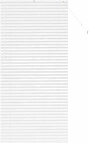 vidaXL Βενετσιάνικες Ρόδες Λευκό 220 x 105 εκ Αλουμίνιο