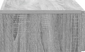vidaXL Τραπεζάκι Τοίχου 59 x 34,5 x 17 εκ. Επεξεργασμένο Ξύλο