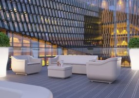 METAX-24 Club Lounge Set Με Μπεζ Μαξιλάρια*  0. x 0. x 0. metax-01-00-1833