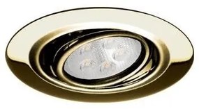 Σποτ Φωτιστικό Χωνευτό Οροφής Νο 216 IP20 Panagoulas-05-00216-6-Χρυσό 05-00216-6