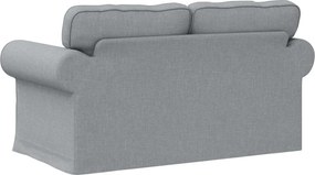 vidaXL Καναπές Ανοιχτό γκρι
