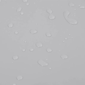 vidaXL Μουσαμάς Γκρι Ø 2,8 μ. 650 γρ./μ²