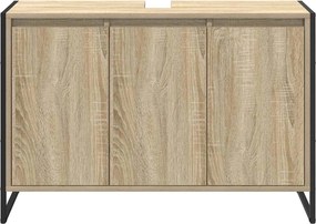 vidaXL Ντουλάπι Μπάνιου Σονόμα 90 x 30 x 60 cm Επεξεργασμένο ξύλο