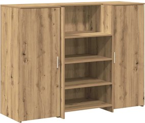 vidaXL Γραφείο υποδοχής 135x50x103,5 εκ. Επεξεργασμένο Ξύλο