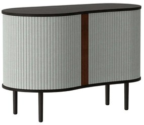 Μπουφές Audacious Horizons S 5111C706-03 100x50x67cm Black Oak-Light Grey Polyester,Wood