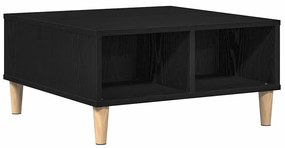 vidaXL Τραπεζάκι σαλονιού Μαύρη δρυς 60 x 60 x 30 cm