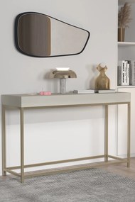 Stewehome Κονσόλα με μεταλλικά πόδια 120x75x75 cm