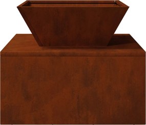 vidaXL Φωτιά Σκ rusty 50 x 50 x 40 cm