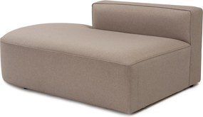 Corner Sofa Mora (X-Oval-L1-O1-O1-R1) Light Brown