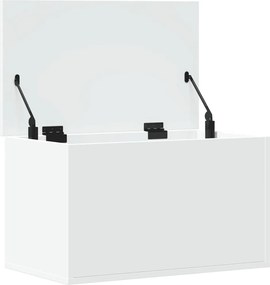vidaXL Κουτί Αποθήκευσης Λευκό 60x35x35 εκ. από Επεξεργασμένο Ξύλο
