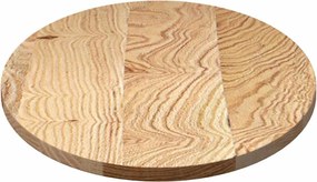 vidaXL Επιτραπέζια επιφάνεια 100x50x2 cm μασίφ ξύλο δρυς οβάλ