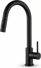 Tema MF 8910 Black Matt – Μπαταρία Κουζίνας με Ντους