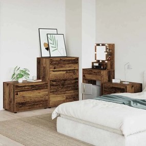 vidaXL Ντουλάπι αποθήκευσης Παλιό Ξύλο 80 x 48 x 57 εκ