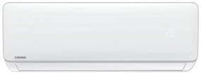 Κλιματιστικό Inverter Crown CIT-12FO62AS, 12000 BTU, A++, Αυτοκαθαριζόμενο, Αυτοδιάγνωση, Αυτο-απόψυξη, Λευκό