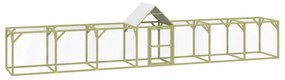 vidaXL Κοτέτσι 700x100x150 εκ. από Μασίφ Εμποτισμένο Ξύλο Πεύκου