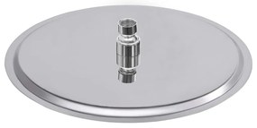 vidaXL Κεφαλή Nτους Βροχή Στρογγυλή 30 εκ. από Ανοξείδωτο Ατσάλι 304