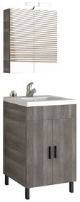 Bathroom Set ROMA 50 Γκρί Ανοιχτό