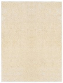 vidaXL Αφράτο Χαλάκι Περιοχής Κρεμ 120 x 160 cm Πολυαιθυλένιο