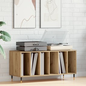 vidaXL Ντουλάπα Δίσκων Τεχνολογίας Οξιά 100x38x48 εκ Επεξεργασμένο Ξύλο