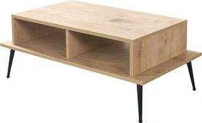 Τραπεζάκι Σαλονιού Sapphire Δρυς SILI 100x56x20