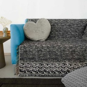 Ριχτάρι Καναπέ Τετραθέσιου (180x320) Palamaiki Siena Black