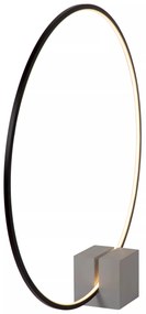 Φωτιστικό Επιτραπέζιο Lucide 05555-24-30 CIRKELIS Μαύρο Ματ (Black Mat)|Γκρι (Grey) 3000 K