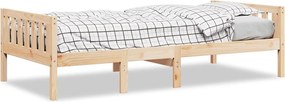 vidaXL Κρεβάτι Παιδικό Χωρίς Στρώμα 90x200 εκ. Μασίφ Πεύκο