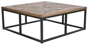Τραπεζάκι Καφέ Home ESPRIT Ξύλο Μέταλλο 120 x 120 x 45 cm
