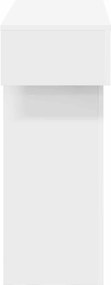 vidaXL Λευκός 101 x 30 x 74 εκ