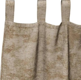 vidaXL Βελούδινες Κουρτίνες 2 pcs Μπρονζέ 140 x 140 cm Βελούδο