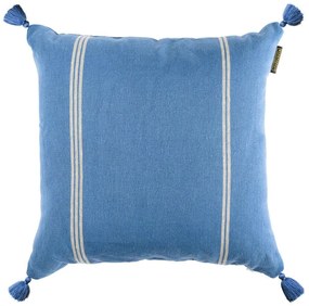 Μαξιλάρι Διακοσμητικό (Με Γέμιση) Katalin Stripe LC40096 50x50 Blue-White MindTheGap 50Χ50 Feather