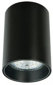 Σποτ Φωτιστικό Οροφής 8,5cm GU10 40W IP20 Zambelis-S154-Μαύρο S154