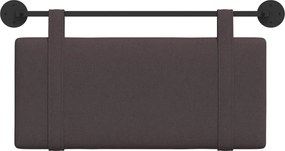 vidaXL Κρεμαστό Κεφαλάρι Σκούρο Καφέ ύφασμα