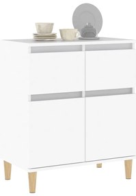 vidaXL Συρταριέρα Λευκή 60 x 35 x 70 εκ. από Επεξεργασμένο Ξύλο