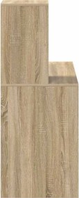 vidaXL Γραφείο Sonoma Δρυς 102 x 50 x 124 εκ. Επεξεργασμένο ξύλο
