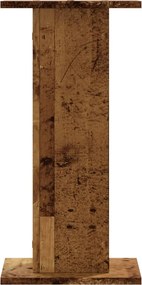 vidaXL Βάσεις Ηχείων 2 τεμ. Όψη Παλαιού Ξύλου 30x30x60 εκ. Επεξ. Ξύλο