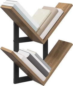vidaXL Ράφι Τοίχου Artisan Δρυς 43 x 15 x 47 εκ Επεξεργασμένο Ξύλο