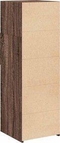 vidaXL Ντουλάπι Καφέ Δρυς 40x42,5x124 εκ. από Επεξεργασμένο Ξύλο