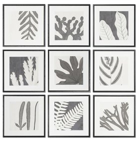 Καμβάς DKD Home Decor πολυστερίνη Καμβάς 40 x 4 x 40 cm
