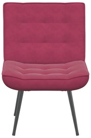 vidaXL Καρέκλα χαλάρωσης Wine Red 64x74x84 cm Velvet